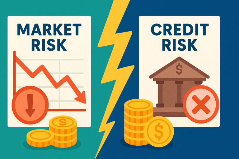 What Is the Difference Between Market Risk and Credit Risk?