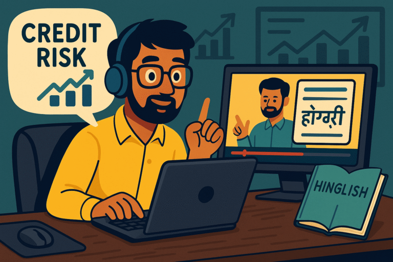 Is Online Credit Risk Modelling in Hinglish the Right Fit for You?